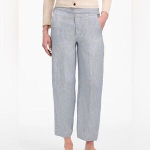 Madewell Linen Barrel Pant size M